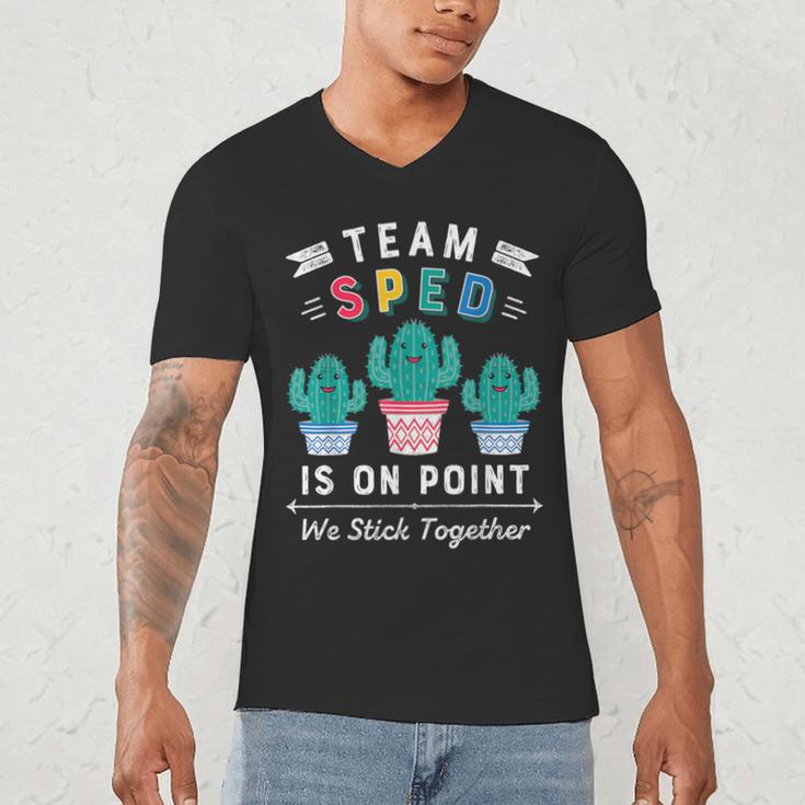 Cute SPED Teacher Special Education Cactus SPED Teacher Men's V-Neck T-Shirt, novelty gifts, funny gifts Cute SPED Teacher Special Education Cactus SPED Teacher Men's V-Neck T-Shirt, novelty gifts, funny gifts