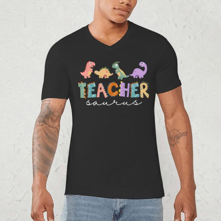 Dinosaur Teacher Teachersaurus Rex Dino Men's V-Neck T-Shirt, novelty gifts, funny gifts Dinosaur Teacher Teachersaurus Rex Dino Men's V-Neck T-Shirt, novelty gifts, funny gifts
