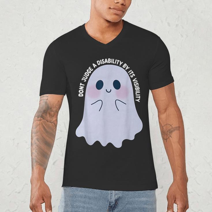 Dont Judge a Disability By Its Visibility Teacher Men's V-Neck T-Shirt, novelty gifts, funny gifts Dont Judge a Disability By Its Visibility Teacher Men's V-Neck T-Shirt, novelty gifts, funny gifts