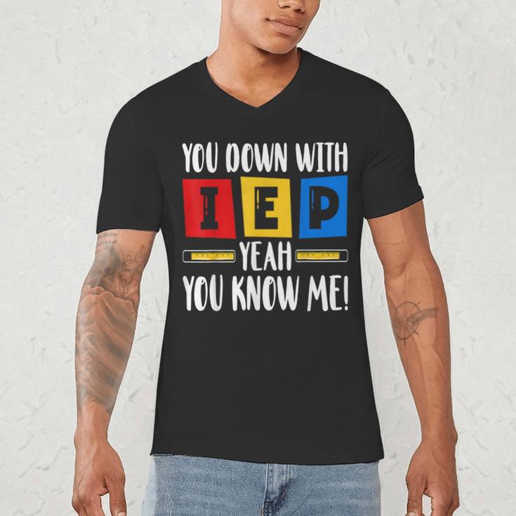 You Down With IEP Yeah You Know Me SPED Teacher Men's V-Neck T-Shirt, novelty gifts, funny gifts You Down With IEP Yeah You Know Me SPED Teacher Men's V-Neck T-Shirt, novelty gifts, funny gifts