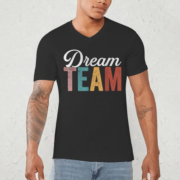 Dream Team Last Day Of School Back To School Teacher Kids Men's V-Neck T-Shirt, novelty gifts, funny gifts