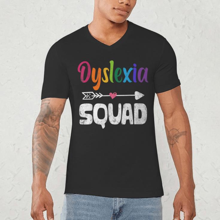 Dyslexia Awareness Month Dyslexia Teacher Therapist Men's V-Neck T-Shirt, novelty gifts, funny gifts Dyslexia Awareness Month Dyslexia Teacher Therapist Men's V-Neck T-Shirt, novelty gifts, funny gifts