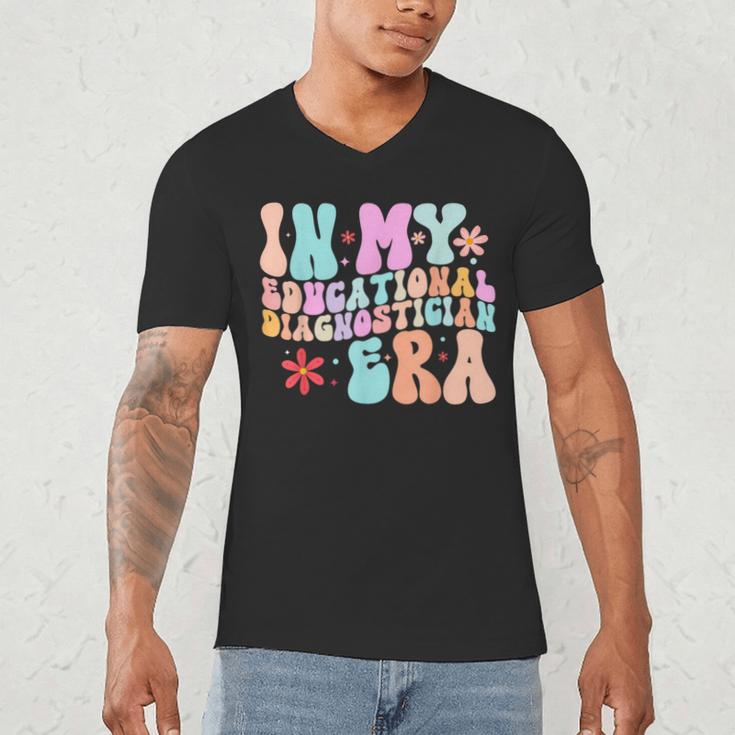 In My Educational Diagnostician Era Learning Support Teacher Men's V-Neck T-Shirt, novelty gifts, funny gifts In My Educational Diagnostician Era Learning Support Teacher Men's V-Neck T-Shirt, novelty gifts, funny gifts