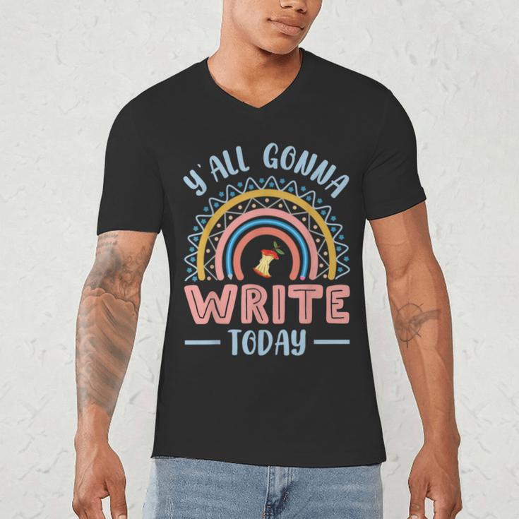 ELA English Teacher Men's V-Neck T-Shirt, novelty gifts, funny gifts ELA English Teacher Men's V-Neck T-Shirt, novelty gifts, funny gifts