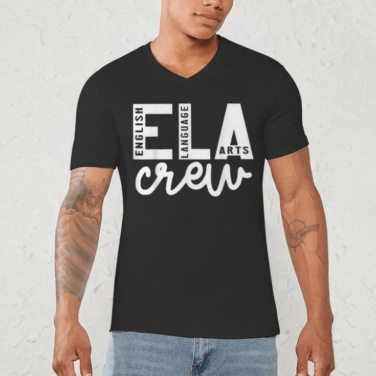 English Language Art Teacher Crew ELA Squad English Teacher Men's V-Neck T-Shirt, novelty gifts, funny gifts English Language Art Teacher Crew ELA Squad English Teacher Men's V-Neck T-Shirt, novelty gifts, funny gifts
