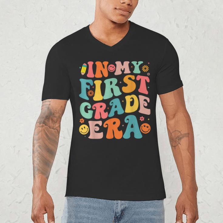 In My First Grade Era 1st Grade Teacher Back To School Men's V-Neck T-Shirt, novelty gifts, funny gifts In My First Grade Era 1st Grade Teacher Back To School Men's V-Neck T-Shirt, novelty gifts, funny gifts