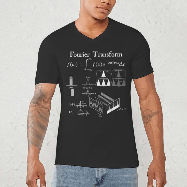 Fourier Transform Signal Science Math Teacher Nerdy Men's V-Neck T-Shirt, novelty gifts, funny gifts Fourier Transform Signal Science Math Teacher Nerdy Men's V-Neck T-Shirt, novelty gifts, funny gifts