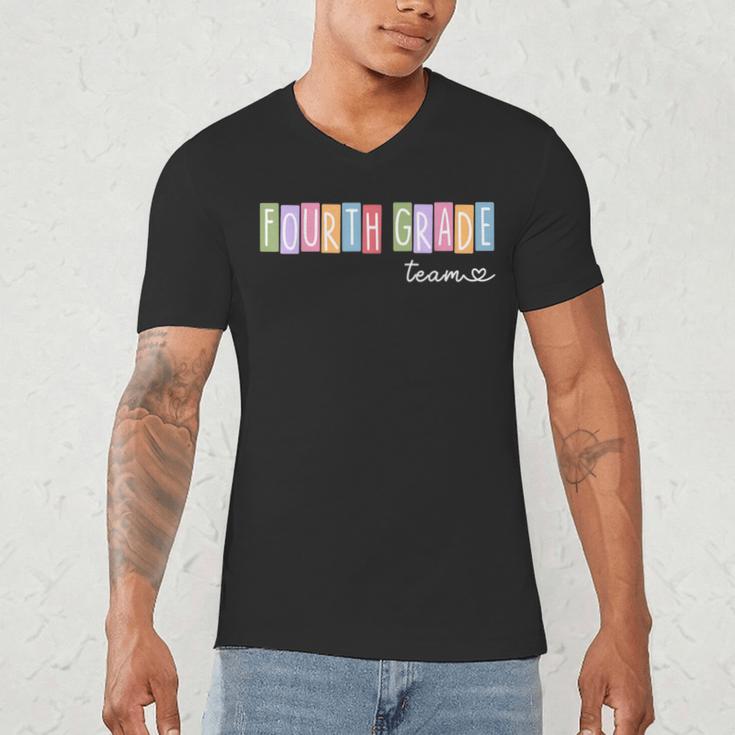Fourth Grade Team 4th Grade Teacher Girls Boys Men's V-Neck T-Shirt, novelty gifts, funny gifts Fourth Grade Team 4th Grade Teacher Girls Boys Men's V-Neck T-Shirt, novelty gifts, funny gifts
