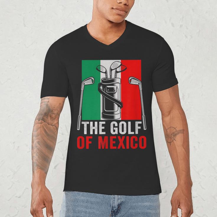 The Golf Of Mexico Golf Player Golf Teacher Golfer For Men Women Men's V-Neck T-Shirt, novelty gifts, funny gifts The Golf Of Mexico Golf Player Golf Teacher Golfer For Men Women Men's V-Neck T-Shirt, novelty gifts, funny gifts