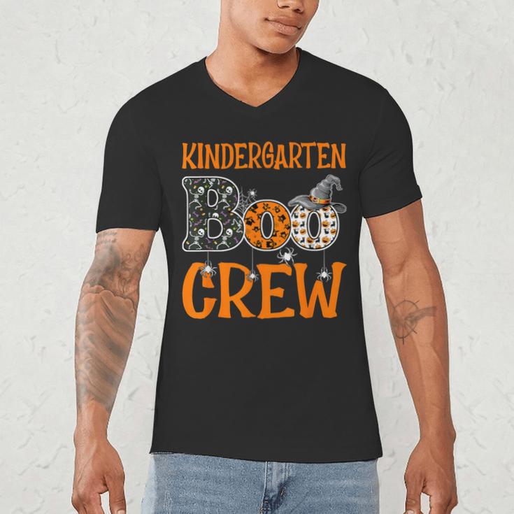 Halloween Kindergarten Boo Crew Kinder Teacher Student Men's V-Neck T-Shirt, novelty gifts, funny gifts Halloween Kindergarten Boo Crew Kinder Teacher Student Men's V-Neck T-Shirt, novelty gifts, funny gifts