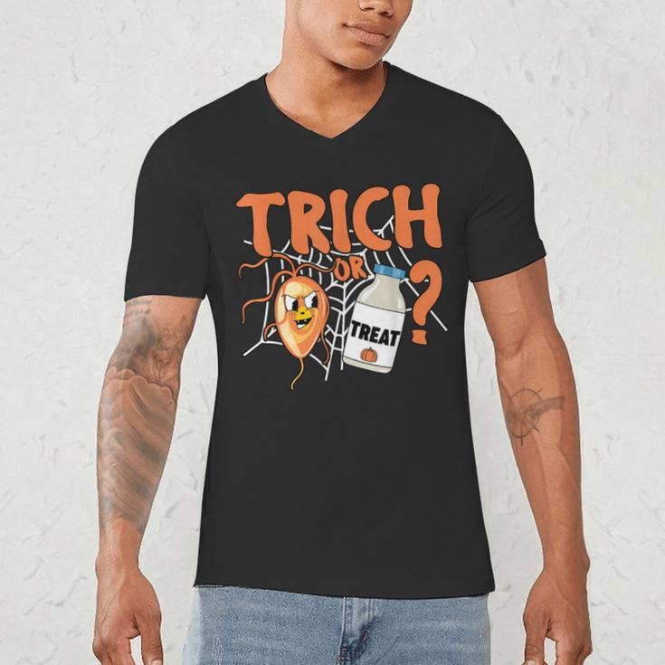 Halloween Medical Lab Science Microbiology Scientist Teacher Men Women Men's V-Neck T-Shirt, novelty gifts, funny gifts Halloween Medical Lab Science Microbiology Scientist Teacher Men Women Men's V-Neck T-Shirt, novelty gifts, funny gifts