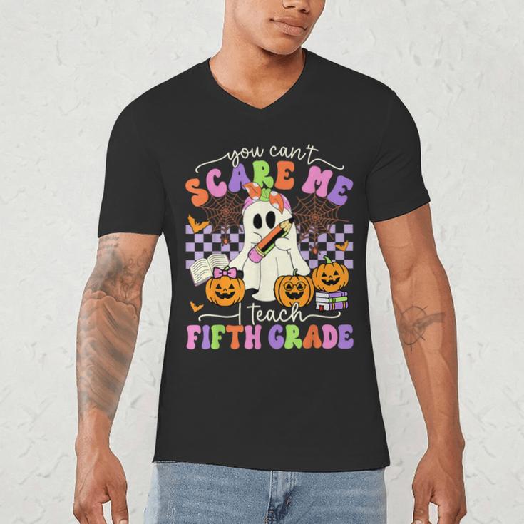 Halloween Teacher You Can't Scare Me I Teach Fifth Grade Men's V-Neck T-Shirt, novelty gifts, funny gifts Halloween Teacher You Can't Scare Me I Teach Fifth Grade Men's V-Neck T-Shirt, novelty gifts, funny gifts