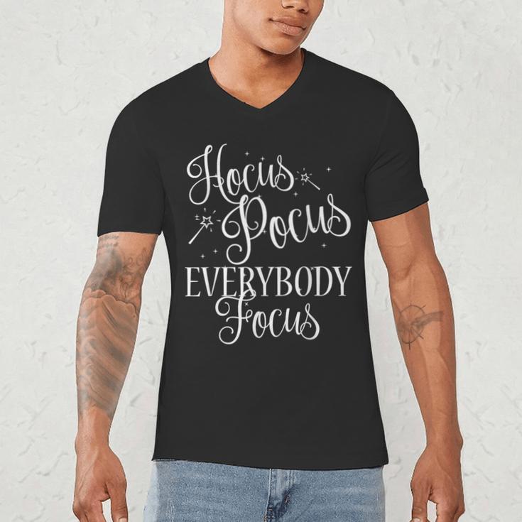 Hocus Pocus Everybody Focus Teacher Halloween Shirt Men's V-Neck T-Shirt, novelty gifts, funny gifts Hocus Pocus Everybody Focus Teacher Halloween Shirt Men's V-Neck T-Shirt, novelty gifts, funny gifts