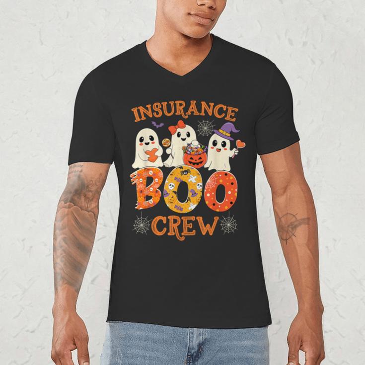 Insurance Boo Crew Halloween Spooky Costume Teacher Men's V-Neck T-Shirt, novelty gifts, funny gifts Insurance Boo Crew Halloween Spooky Costume Teacher Men's V-Neck T-Shirt, novelty gifts, funny gifts