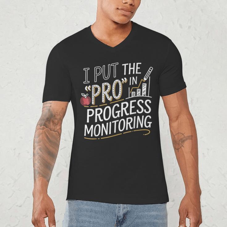 Intervention Teacher Progress Monitoring Intervention Men's V-Neck T-Shirt, novelty gifts, funny gifts Intervention Teacher Progress Monitoring Intervention Men's V-Neck T-Shirt, novelty gifts, funny gifts