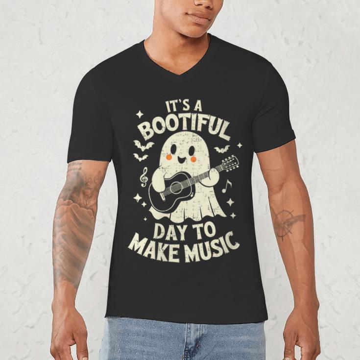 It's A Bootiful Day To Make Music Halloween Music Teacher Men's V-Neck T-Shirt, novelty gifts, funny gifts It's A Bootiful Day To Make Music Halloween Music Teacher Men's V-Neck T-Shirt, novelty gifts, funny gifts