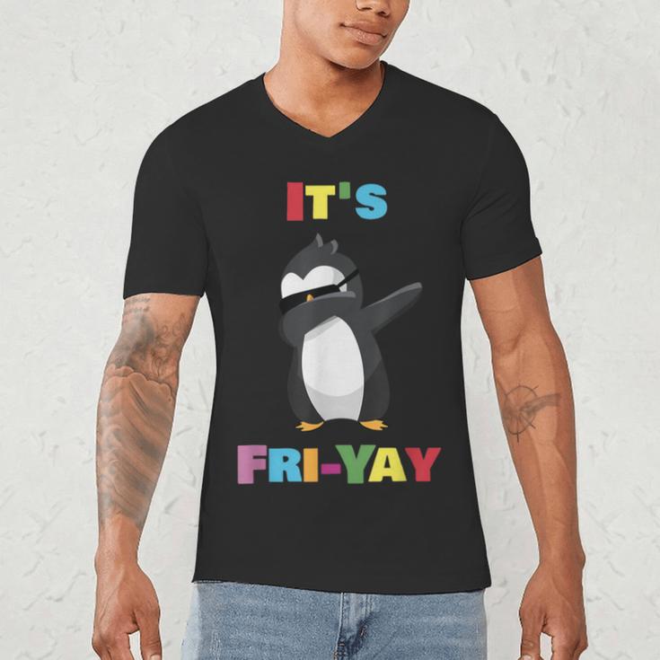 It's Fri-Yay Dabbing Penguin Friday Weekend Teacher Student Men's V-Neck T-Shirt, novelty gifts, funny gifts It's Fri-Yay Dabbing Penguin Friday Weekend Teacher Student Men's V-Neck T-Shirt, novelty gifts, funny gifts