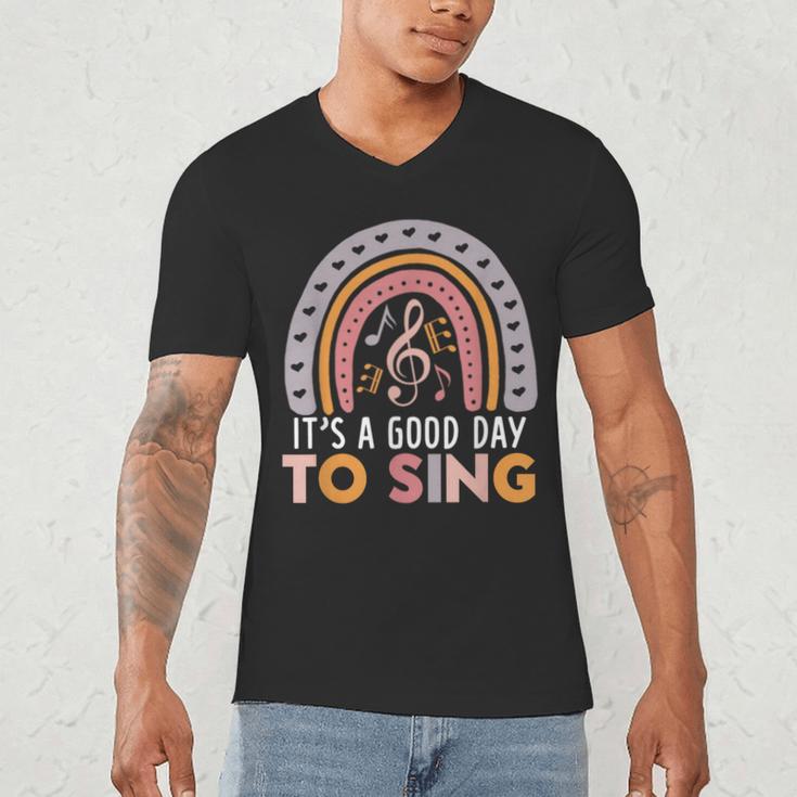 It's A Good Day To Sing Back To School Music Teacher Men's V-Neck T-Shirt, novelty gifts, funny gifts It's A Good Day To Sing Back To School Music Teacher Men's V-Neck T-Shirt, novelty gifts, funny gifts