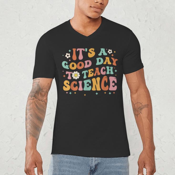 Its A Good Day To Teach Science Earth Science Teacher Men's V-Neck T-Shirt, novelty gifts, funny gifts Its A Good Day To Teach Science Earth Science Teacher Men's V-Neck T-Shirt, novelty gifts, funny gifts