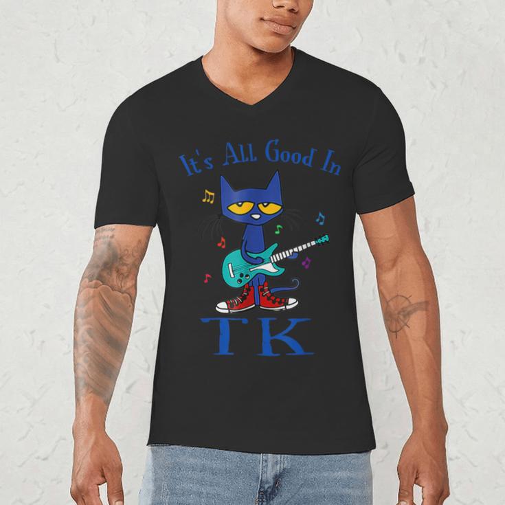 Its All Good In TK Cat Transitional Kindergarten Teacher Kid Men's V-Neck T-Shirt, novelty gifts, funny gifts Its All Good In TK Cat Transitional Kindergarten Teacher Kid Men's V-Neck T-Shirt, novelty gifts, funny gifts