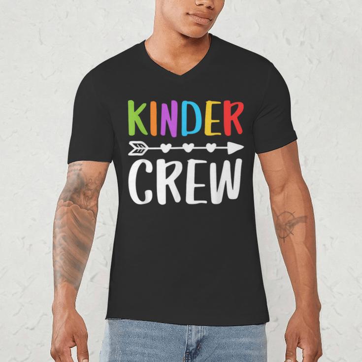 Kinder Crew Shirt Kindergarten Boy Girl Student Teacher Men's V-Neck T-Shirt, novelty gifts, funny gifts Kinder Crew Shirt Kindergarten Boy Girl Student Teacher Men's V-Neck T-Shirt, novelty gifts, funny gifts