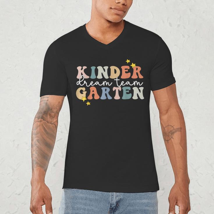 Kindergarten Dream Team Teacher Back To School Men's V-Neck T-Shirt, novelty gifts, funny gifts Kindergarten Dream Team Teacher Back To School Men's V-Neck T-Shirt, novelty gifts, funny gifts