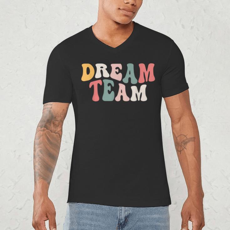 Last Day Of School Back To School Dream Team Teacher Kids Men's V-Neck T-Shirt, novelty gifts, funny gifts Last Day Of School Back To School Dream Team Teacher Kids Men's V-Neck T-Shirt, novelty gifts, funny gifts