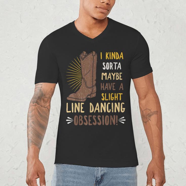 Line Dancing Choreographed Group Dancer Dance Teacher Men's V-Neck T-Shirt, novelty gifts, funny gifts Line Dancing Choreographed Group Dancer Dance Teacher Men's V-Neck T-Shirt, novelty gifts, funny gifts