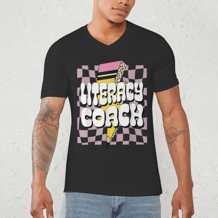 Literacy Coach Reading Specialist Facilitator Lead Teacher Men's V-Neck T-Shirt, novelty gifts, funny gifts Literacy Coach Reading Specialist Facilitator Lead Teacher Men's V-Neck T-Shirt, novelty gifts, funny gifts