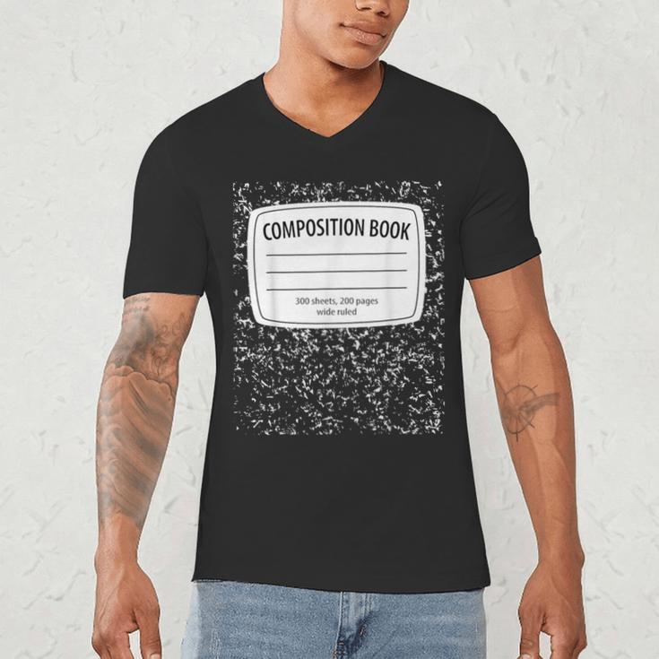 Matching Group Halloween Costume For Teachers Men's V-Neck T-Shirt, novelty gifts, funny gifts