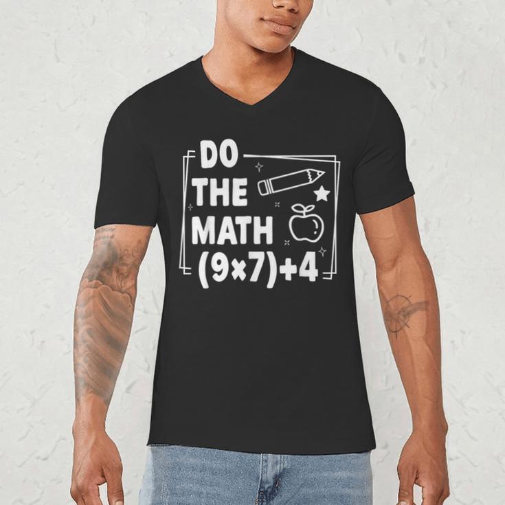 Do The Math 67 Meme PEMDAS Elementary Teacher Joke Men's V-Neck T-Shirt, novelty gifts, funny gifts Do The Math 67 Meme PEMDAS Elementary Teacher Joke Men's V-Neck T-Shirt, novelty gifts, funny gifts