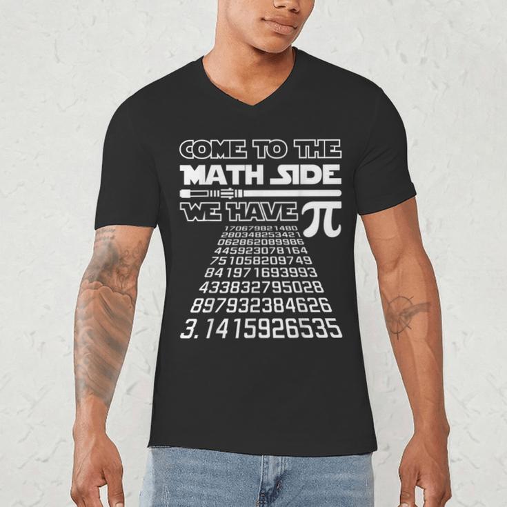 Come To The Math Side We Have Pie Shirt Pi Day Teacher Men's V-Neck T-Shirt, novelty gifts, funny gifts Come To The Math Side We Have Pie Shirt Pi Day Teacher Men's V-Neck T-Shirt, novelty gifts, funny gifts