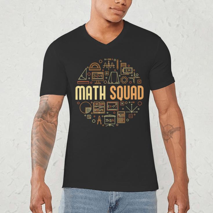 Math Squad For Teacher Or Student Mathematics Men Women Kids Men's V-Neck T-Shirt, novelty gifts, funny gifts Math Squad For Teacher Or Student Mathematics Men Women Kids Men's V-Neck T-Shirt, novelty gifts, funny gifts