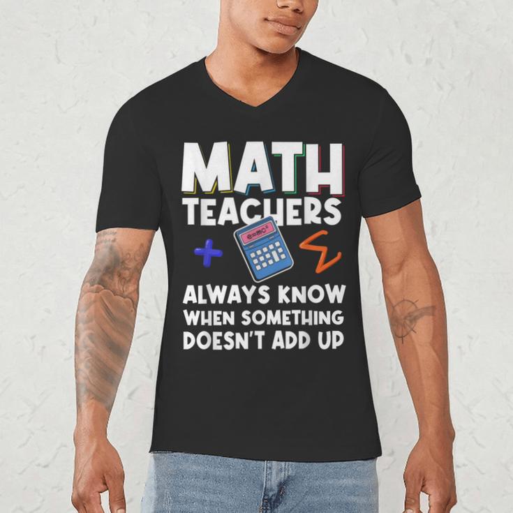 Mathematics Teachers Math Teacher For Men Women Men's V-Neck T-Shirt, novelty gifts, funny gifts Mathematics Teachers Math Teacher For Men Women Men's V-Neck T-Shirt, novelty gifts, funny gifts