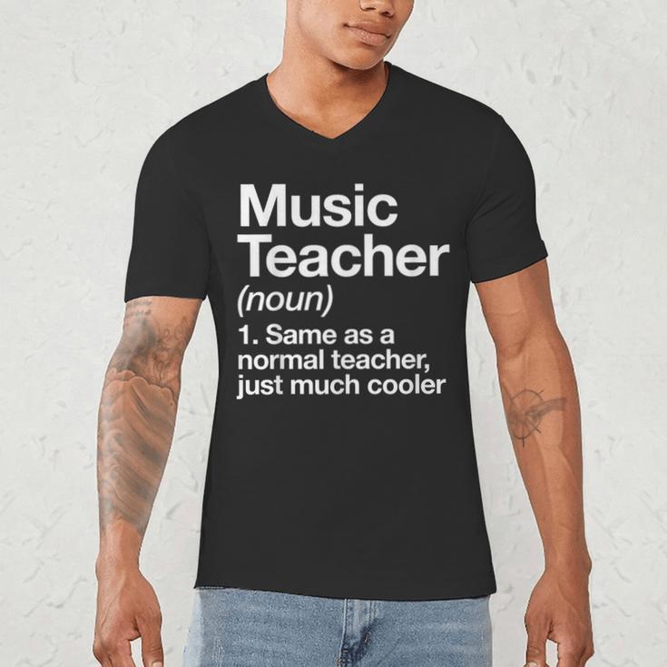 Music Teacher Definition Back To School First Day Men's V-Neck T-Shirt, novelty gifts, funny gifts Music Teacher Definition Back To School First Day Men's V-Neck T-Shirt, novelty gifts, funny gifts