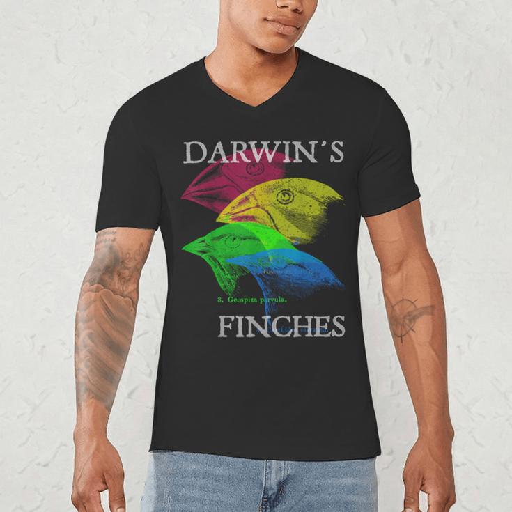 Nerdy Darwin's Finches Evolution Science Biology Teacher Men's V-Neck T-Shirt, novelty gifts, funny gifts Nerdy Darwin's Finches Evolution Science Biology Teacher Men's V-Neck T-Shirt, novelty gifts, funny gifts
