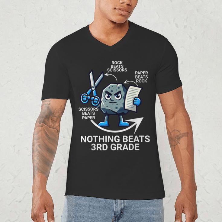 Nothing Beats 3rd Grade Back To School Kids Teachers Men's V-Neck T-Shirt, novelty gifts, funny gifts Nothing Beats 3rd Grade Back To School Kids Teachers Men's V-Neck T-Shirt, novelty gifts, funny gifts