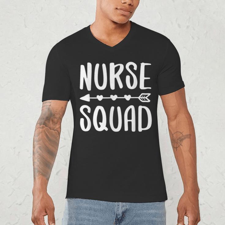 Nurse Squad Shirt Teacher Student Nursing Team For Men Women Girls Kids Men's V-Neck T-Shirt, novelty gifts, funny gifts