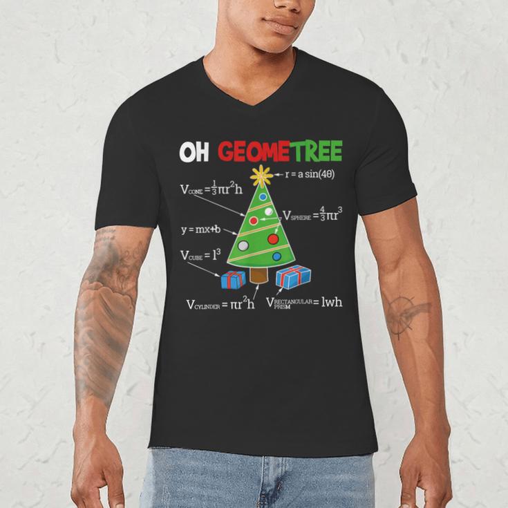 Oh Geometree Christmas Tree Geometry Math Teacher Men's V-Neck T-Shirt, novelty gifts, funny gifts Oh Geometree Christmas Tree Geometry Math Teacher Men's V-Neck T-Shirt, novelty gifts, funny gifts