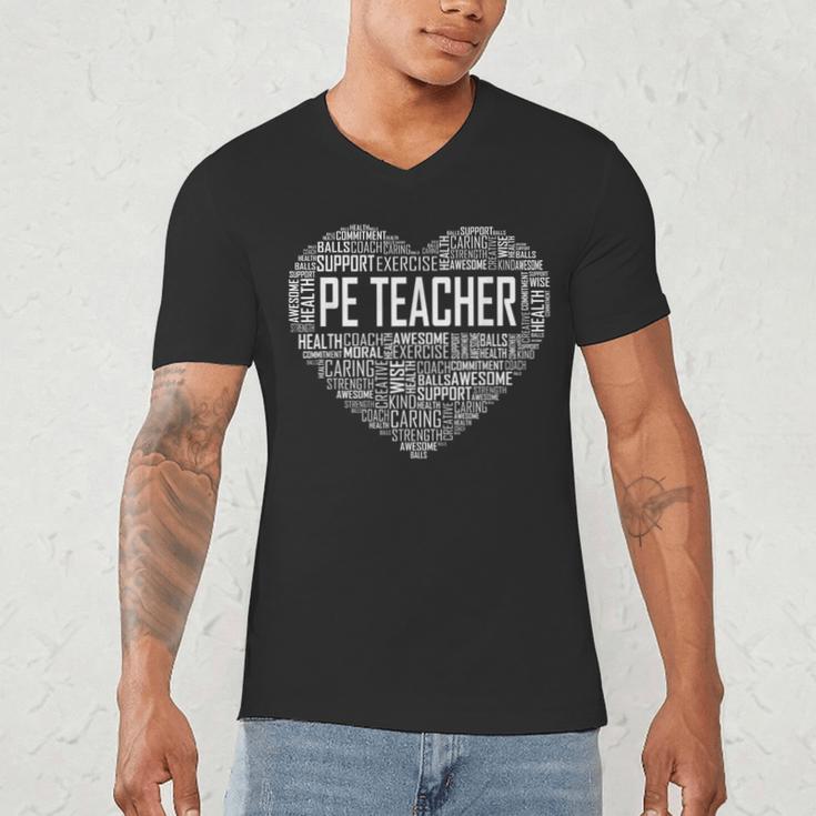 PE Physical Education Teacher PEAppreciation Coach Men's V-Neck T-Shirt, novelty gifts, funny gifts PE Physical Education Teacher PEAppreciation Coach Men's V-Neck T-Shirt, novelty gifts, funny gifts