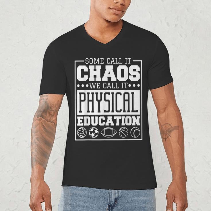 Physical Education s For Pe Teachers And Students Men's V-Neck T-Shirt, novelty gifts, funny gifts