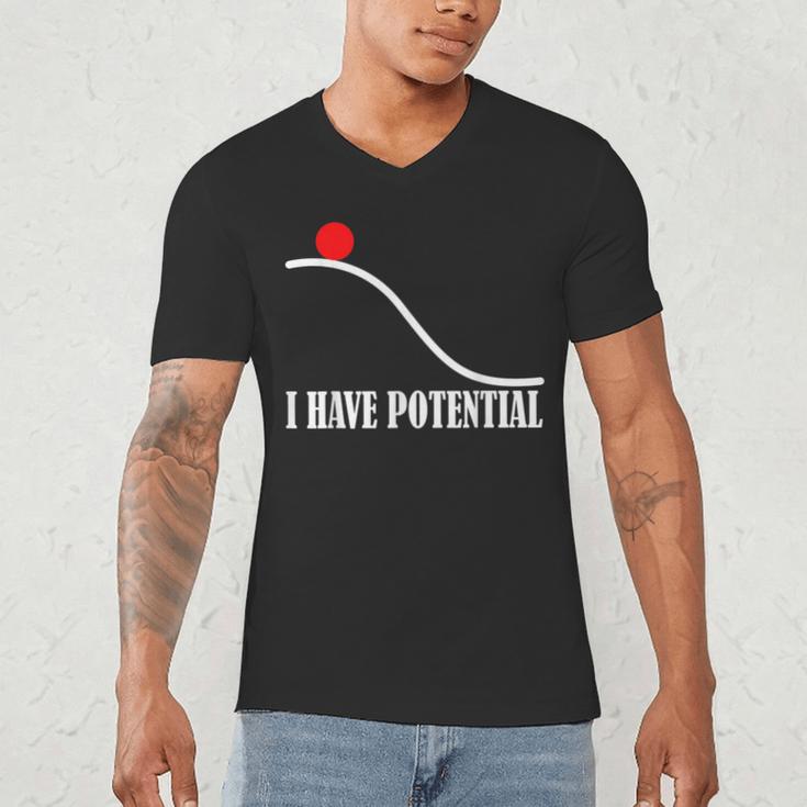 Physics I Have Potential Energy Physics Teacher Men's V-Neck T-Shirt, novelty gifts, funny gifts Physics I Have Potential Energy Physics Teacher Men's V-Neck T-Shirt, novelty gifts, funny gifts