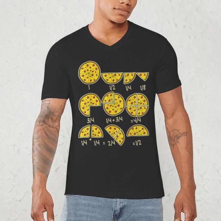 Pizza Salami Cheese Quick Math Fractions Math Teachers For Men Women Girls Kids Men's V-Neck T-Shirt, novelty gifts, funny gifts Pizza Salami Cheese Quick Math Fractions Math Teachers For Men Women Girls Kids Men's V-Neck T-Shirt, novelty gifts, funny gifts