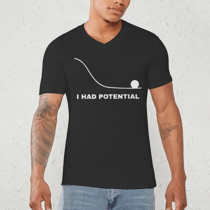 I Had Potential Physics Science Physics Teachers Students Men's V-Neck T-Shirt, novelty gifts, funny gifts I Had Potential Physics Science Physics Teachers Students Men's V-Neck T-Shirt, novelty gifts, funny gifts