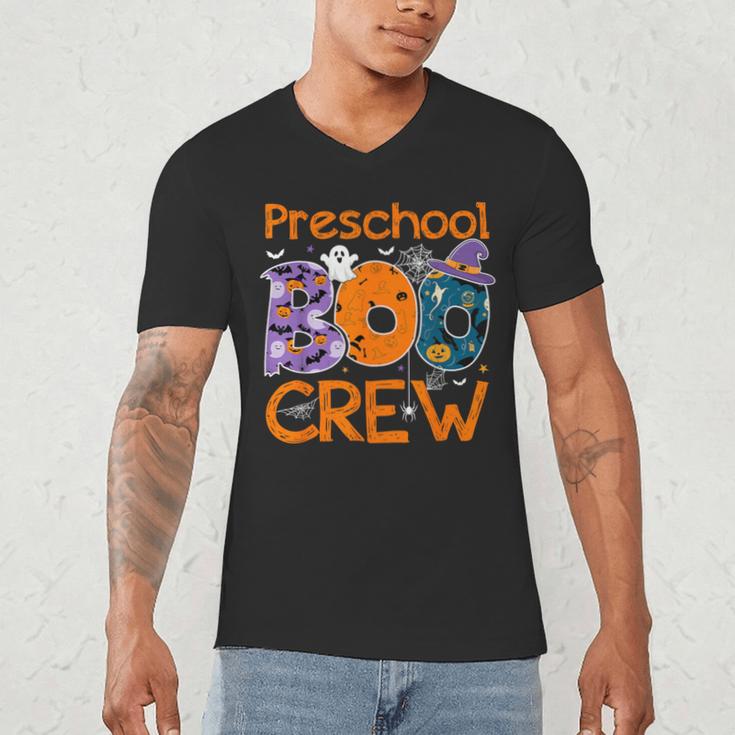 Preschool Boo Crew Preschool Halloween Teacher Kids Men's V-Neck T-Shirt, novelty gifts, funny gifts Preschool Boo Crew Preschool Halloween Teacher Kids Men's V-Neck T-Shirt, novelty gifts, funny gifts