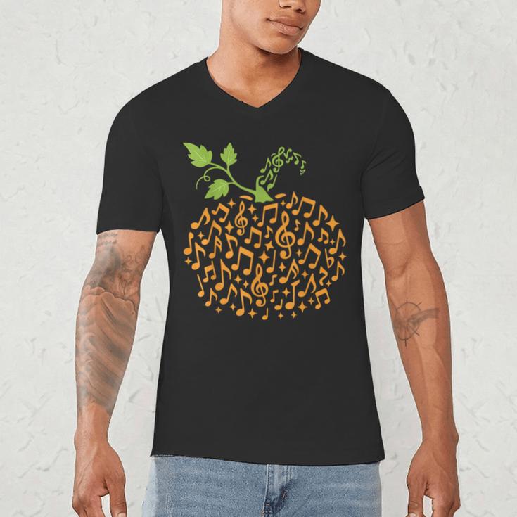 Pumpkin Music Notes Fall Teacher Autumn Halloween Men's V-Neck T-Shirt, novelty gifts, funny gifts Pumpkin Music Notes Fall Teacher Autumn Halloween Men's V-Neck T-Shirt, novelty gifts, funny gifts
