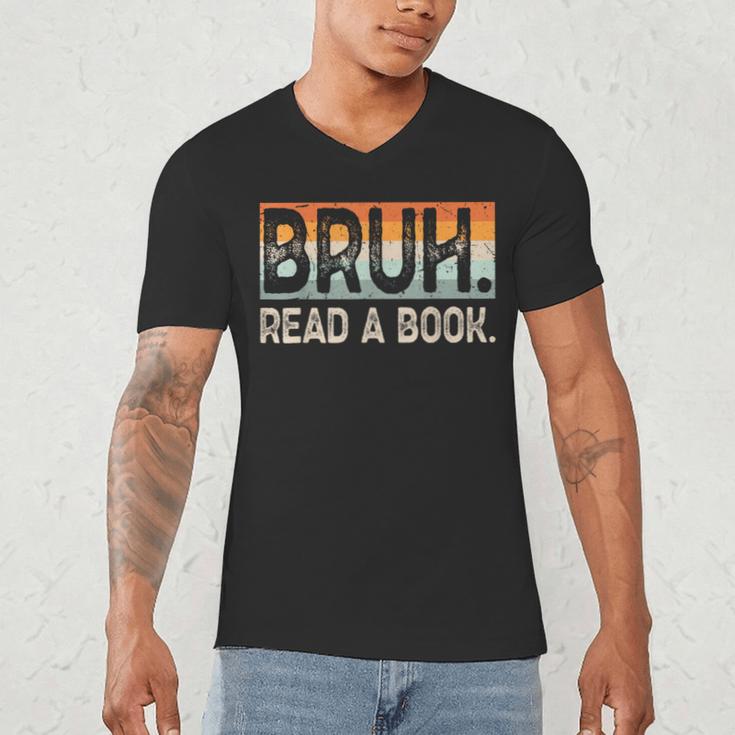 Read A Book Bruh Cool Ela English Teacher Reading Literature Men's V-Neck T-Shirt, novelty gifts, funny gifts Read A Book Bruh Cool Ela English Teacher Reading Literature Men's V-Neck T-Shirt, novelty gifts, funny gifts
