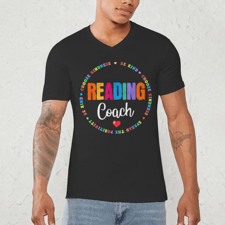 Reading Coach Teacher Interventionist Specialist Literacy Men's V-Neck T-Shirt, novelty gifts, funny gifts Reading Coach Teacher Interventionist Specialist Literacy Men's V-Neck T-Shirt, novelty gifts, funny gifts