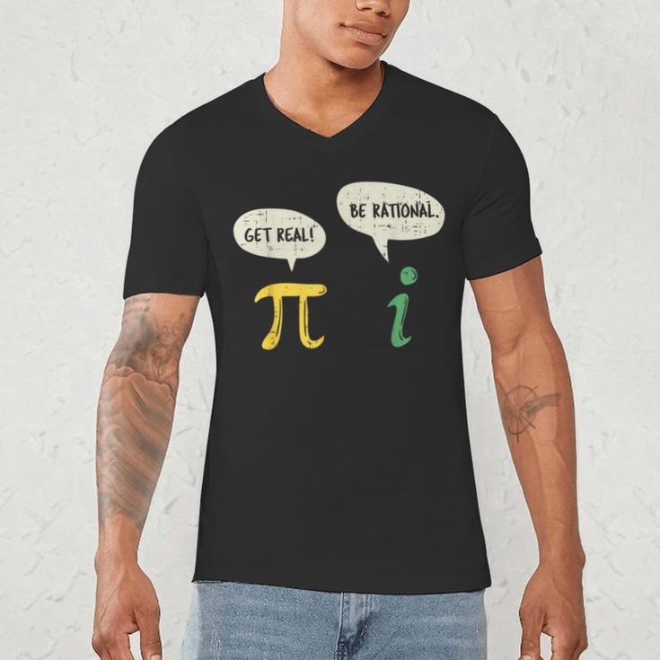 Get Real Be Rational Shirt Pi Math Teacher Geek Men's V-Neck T-Shirt, novelty gifts, funny gifts Get Real Be Rational Shirt Pi Math Teacher Geek Men's V-Neck T-Shirt, novelty gifts, funny gifts