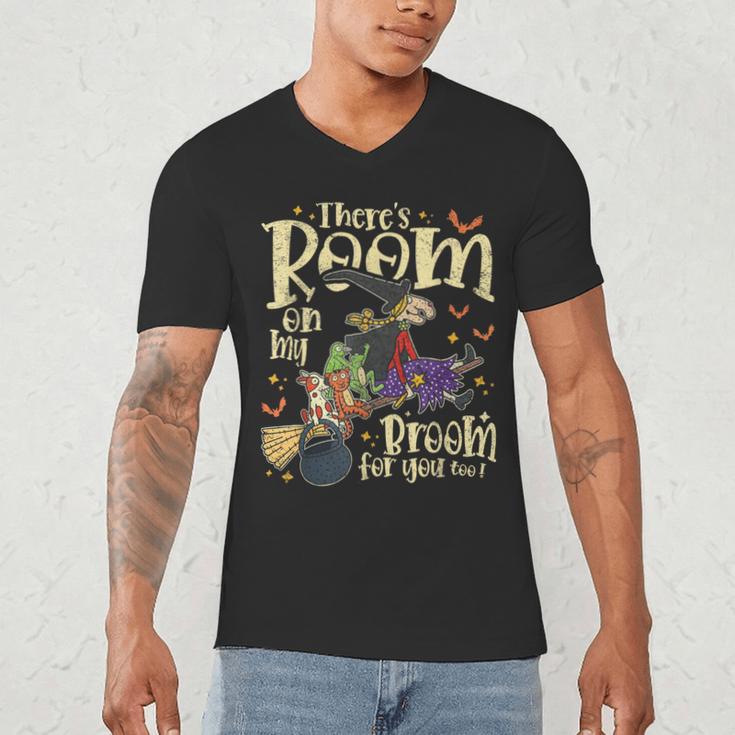 There's Room On My Broom For You Too Teacher Halloween Men's V-Neck T-Shirt, novelty gifts, funny gifts There's Room On My Broom For You Too Teacher Halloween Men's V-Neck T-Shirt, novelty gifts, funny gifts